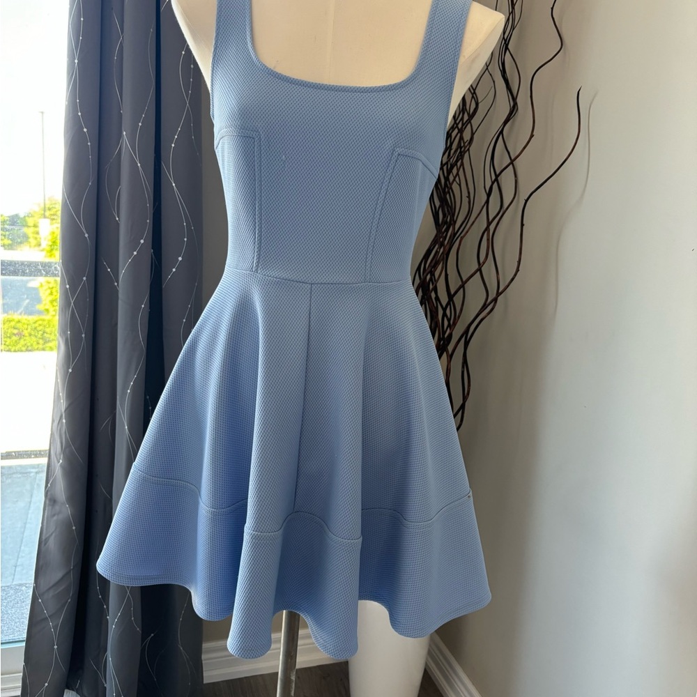 Lulu's Light Blue Mini Dress